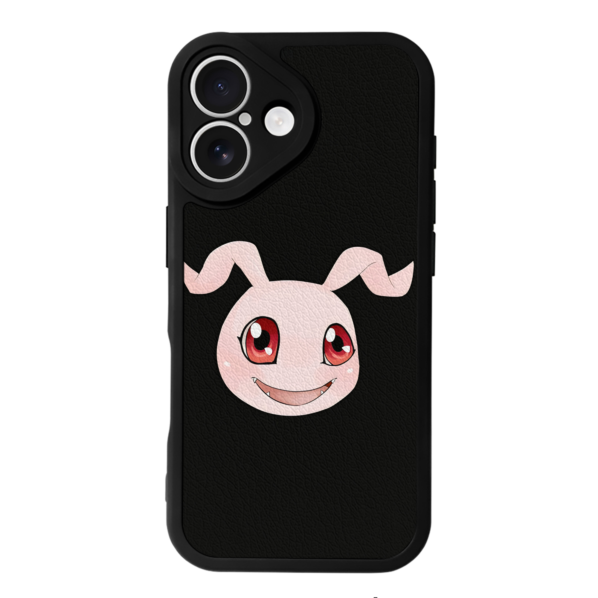 （画像用） Digimon デジタルモンスター/デジモン 【iPhone 16シリーズ対応】シリコンスマホケース（レザー調） 材質：シリコン
